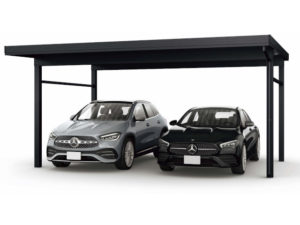 アルミ製折板屋根カーポート